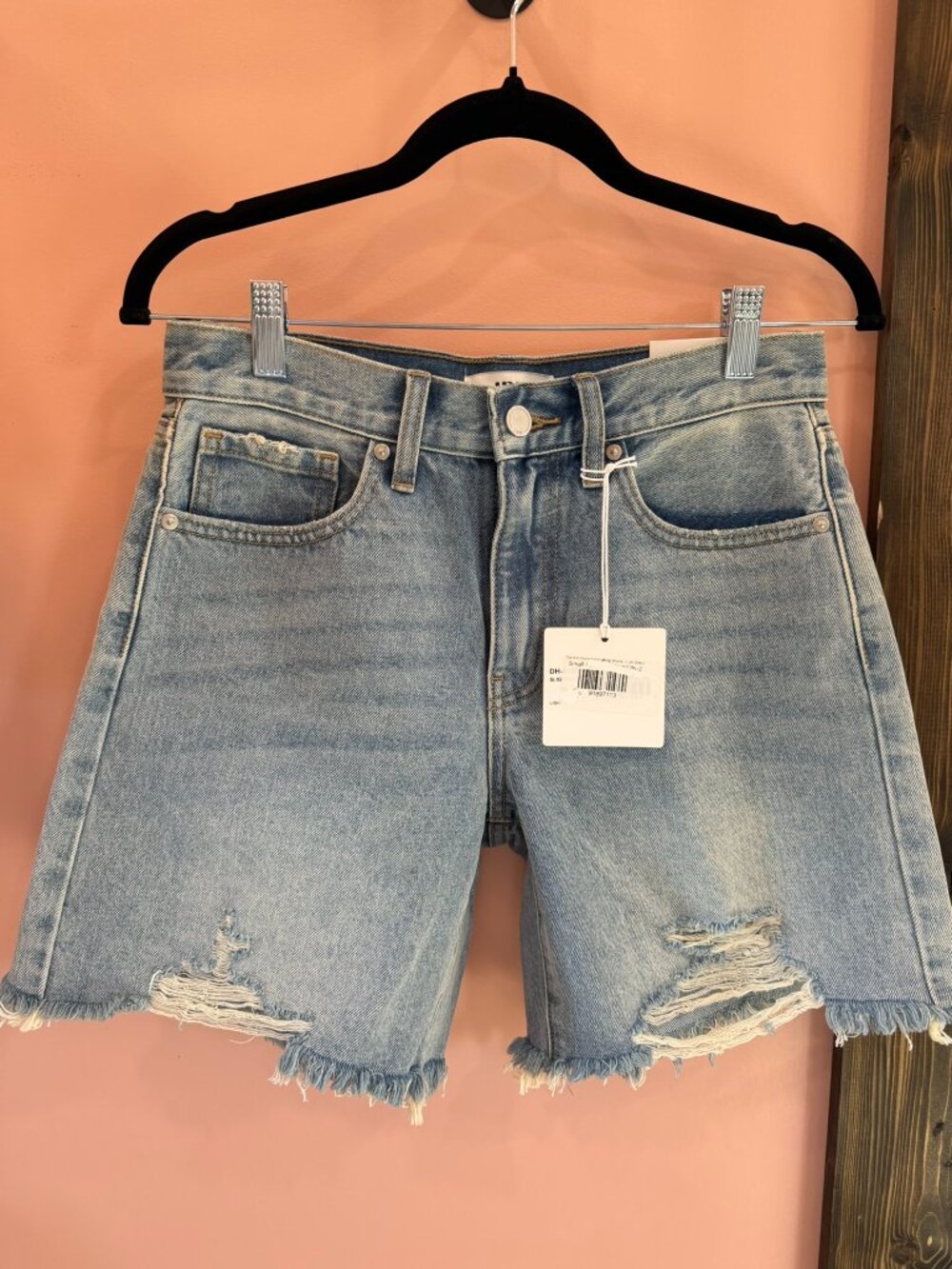 JBD Distressed Jean Shorts – NWT – Size Small – Light Wash